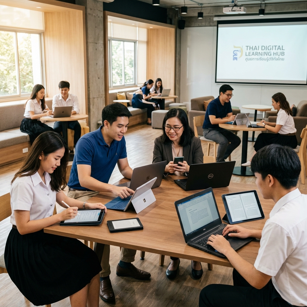 E-Library: ห้องสมุดดิจิทัลที่ทลายทุกข้อจำกัดแห่งการเรียนรู้