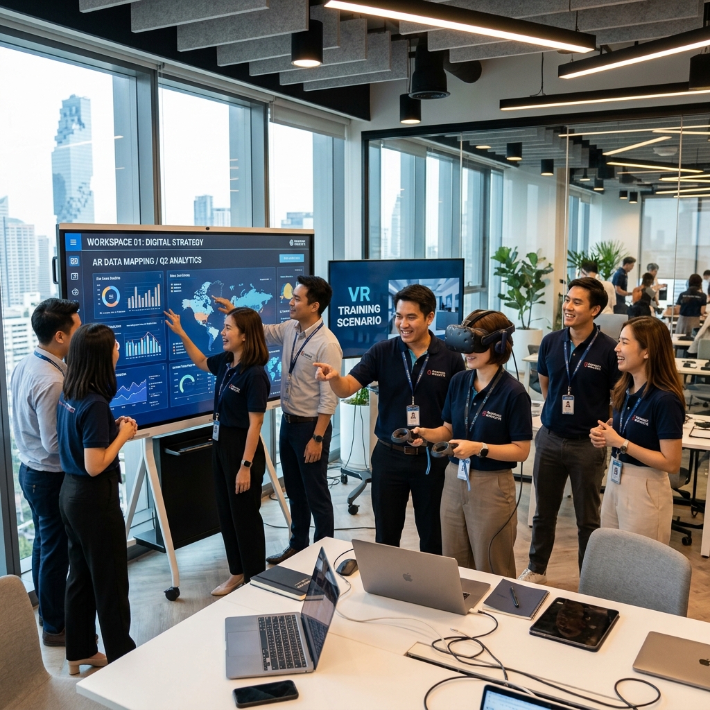 ก้าวสู่ยุคใหม่แห่งการเรียนรู้: กระตุ้นการมีส่วนร่วมด้วย Gamification และ AR/VR