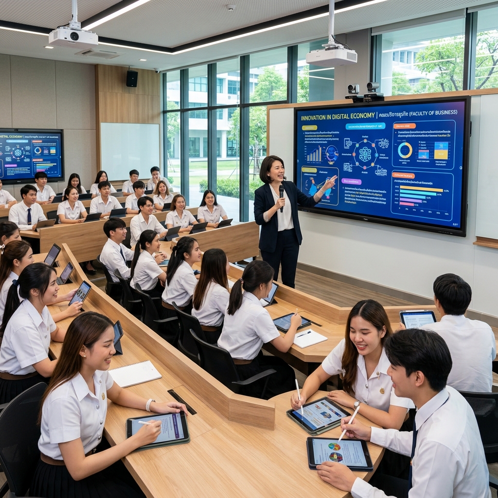 ยกระดับมหาวิทยาลัยไทยสู่ Smart University ด้วยนวัตกรรมการเรียนรู้ดิจิทัล