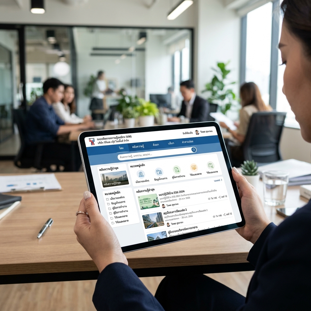 การจัดการความรู้ (Knowledge Management): เคล็ดลับเปลี่ยนประสบการณ์พนักงานเป็นสินทรัพย์องค์กร
