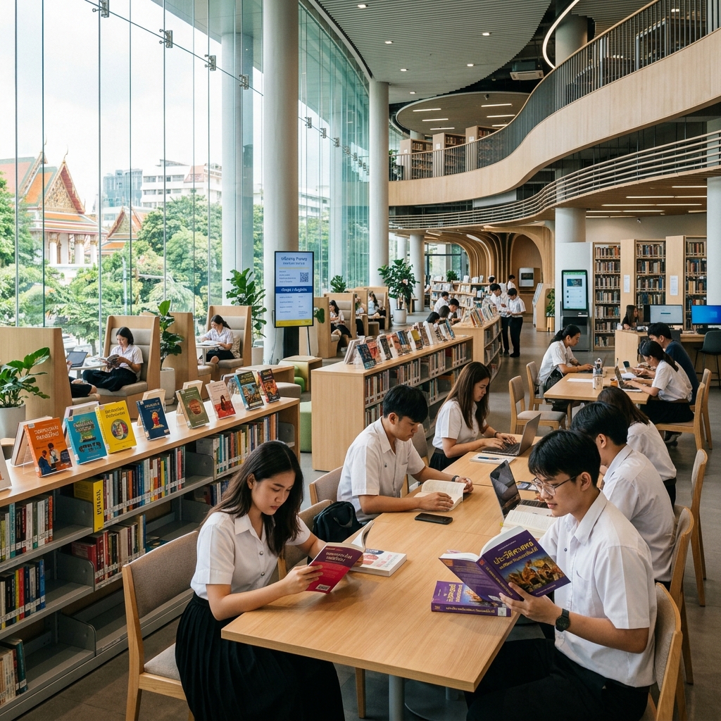 การออกแบบพื้นที่การเรียนรู้ยุคใหม่: ยกระดับห้องสมุดและ Learning Space เพื่ออนาคต
