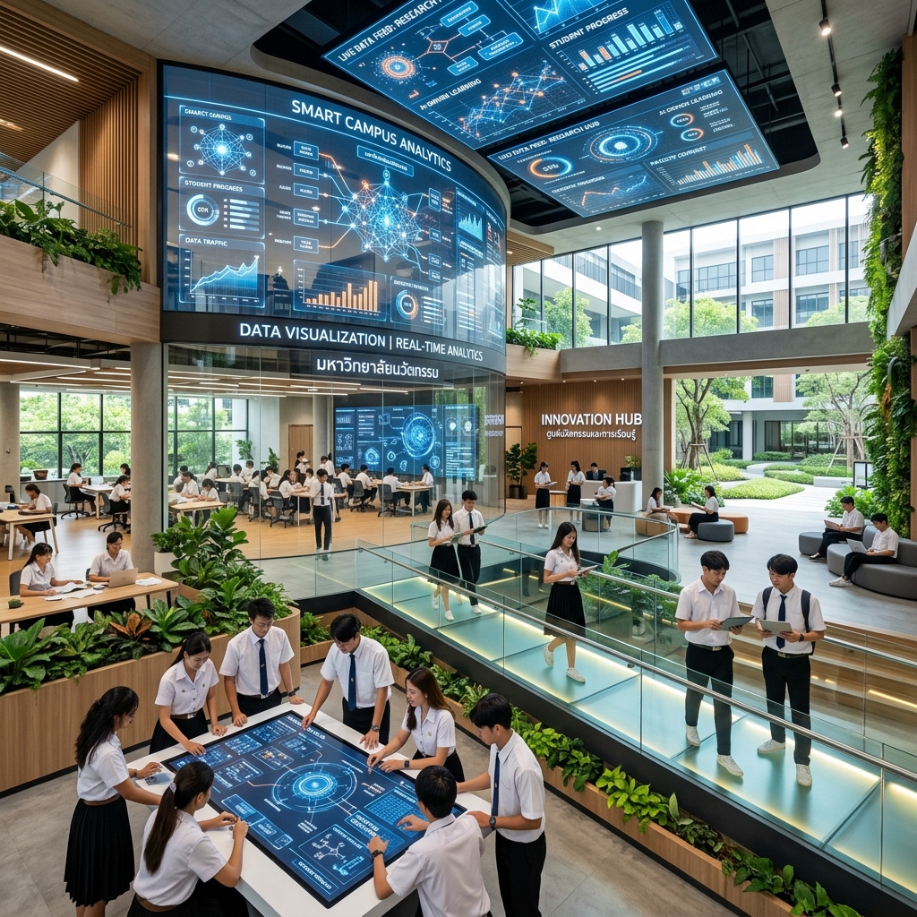 ยกระดับมหาวิทยาลัยไทยสู่ Smart University ด้วยนวัตกรรมการเรียนรู้ดิจิทัล