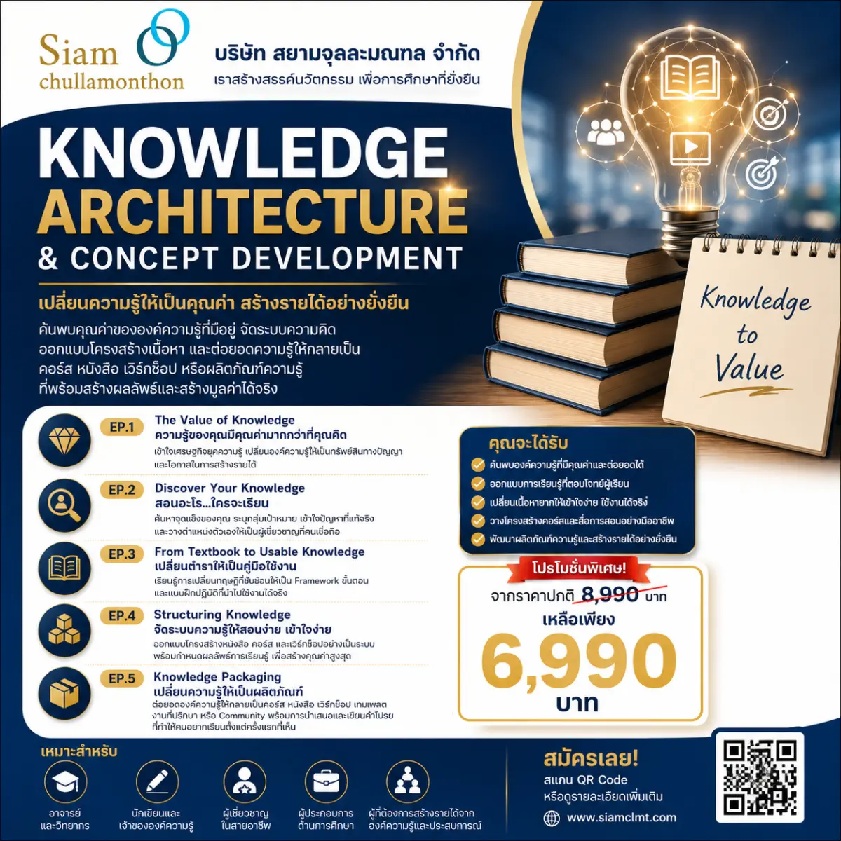 Academic to Creator จากผู้รู้สู่ผู้สร้าง